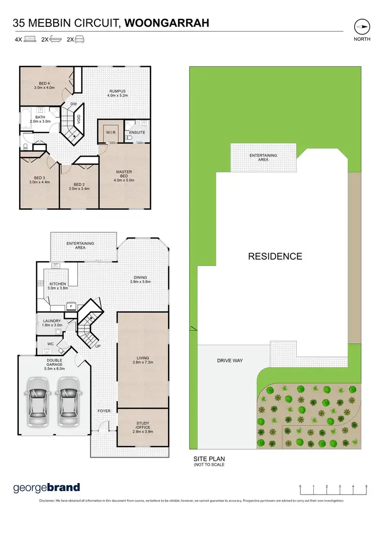 Floorplan of Homely house listing, 35 Mebbin Circuit, Woongarrah NSW 2259
