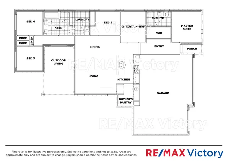 Floorplan of Homely house listing, 13 Crabapple Court, Upper Caboolture QLD 4510