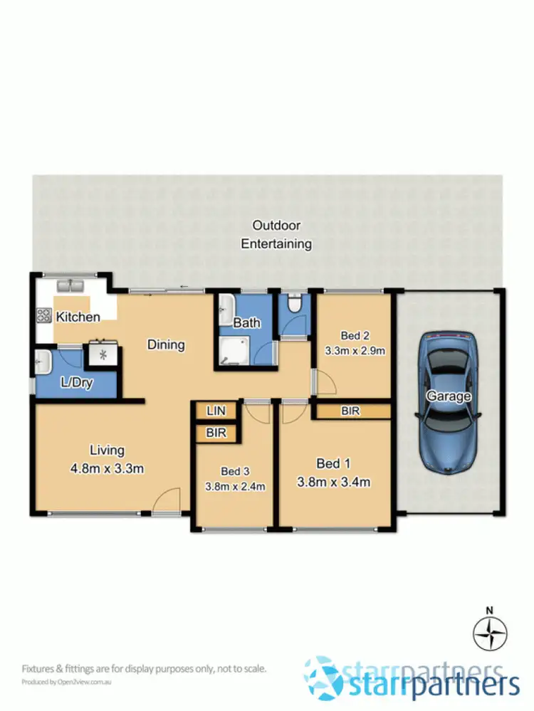 Floorplan of Homely house listing, 19 Marin Place, Glendenning NSW 2761