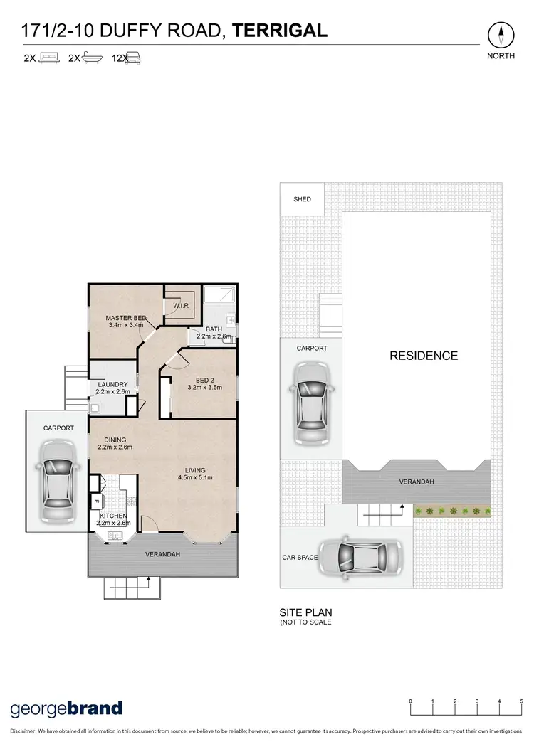 Floorplan of Homely house listing, 171/2-10 Duffys Road, Terrigal NSW 2260