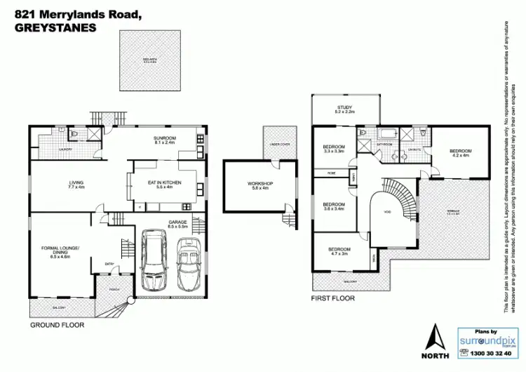 Floorplan of Homely house listing, 821 Merrylands Road, Greystanes NSW 2145