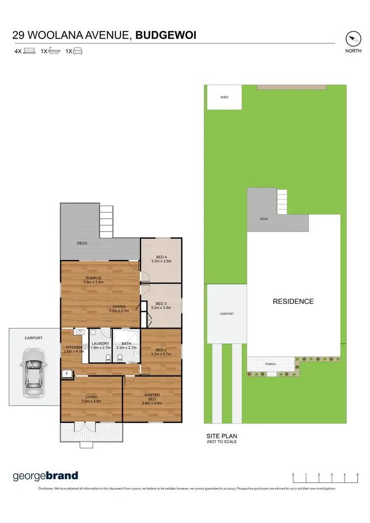 Floorplan of Homely house listing, 29 Woolana Avenue, Budgewoi NSW 2262