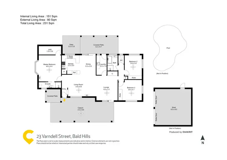 Floorplan of Homely house listing, 23 Varndell Street, Bald Hills QLD 4036