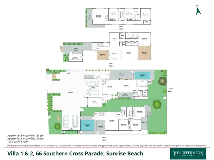 Floorplan of Homely house listing, 66 Southern Cross Parade, Sunrise Beach QLD 4567
