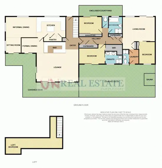 Floorplan of Homely rural property listing, 175b Upper Orara Road, Karangi NSW 2450