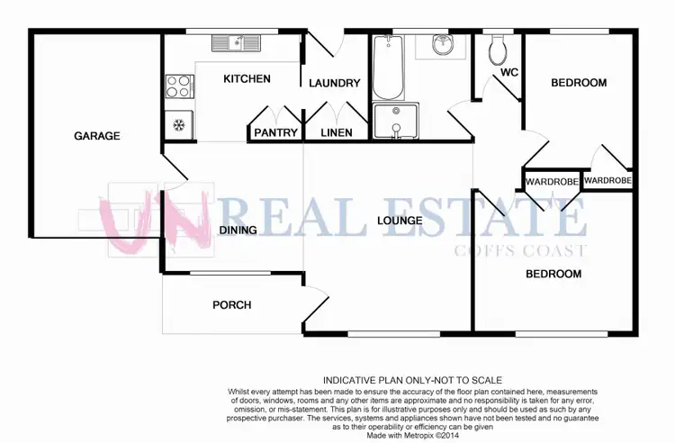Floorplan of Homely villa listing, 3/58 West High Street, Coffs Harbour NSW 2450