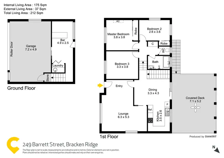 Floorplan of Homely house listing, 249 Barrett Street, Bracken Ridge QLD 4017