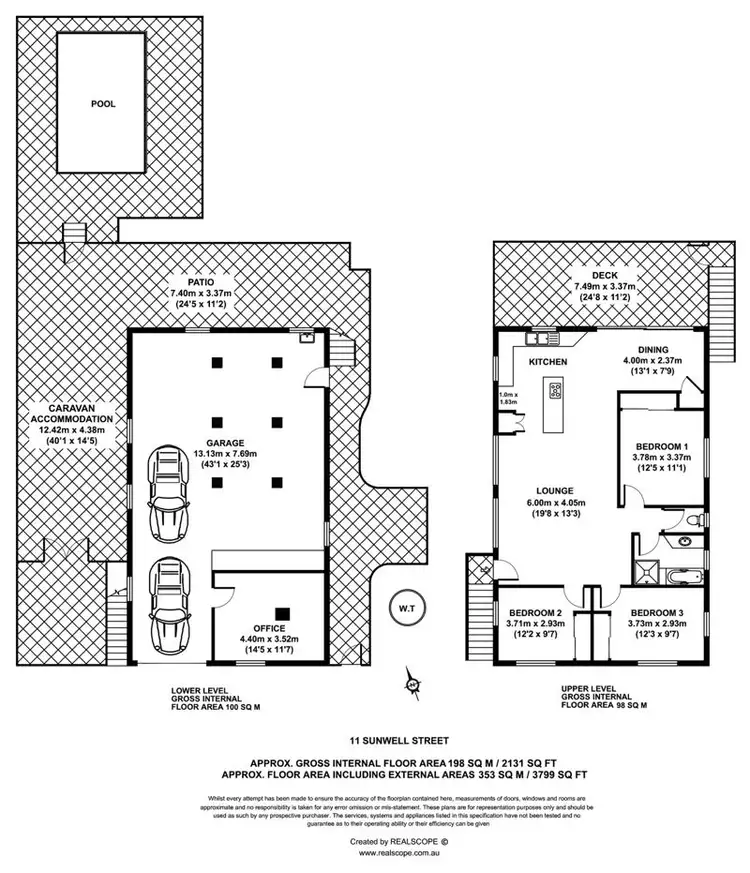 Floorplan of Homely house listing, 11 Sunwell Street, Brighton QLD 4017