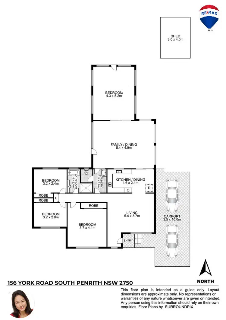 Floorplan of Homely house listing, 156 YORK ROAD, South Penrith NSW 2750