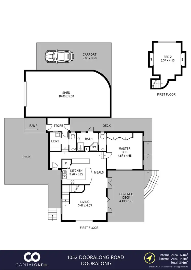 Floorplan of Homely house listing, 1052 Dooralong Road, Dooralong NSW 2259