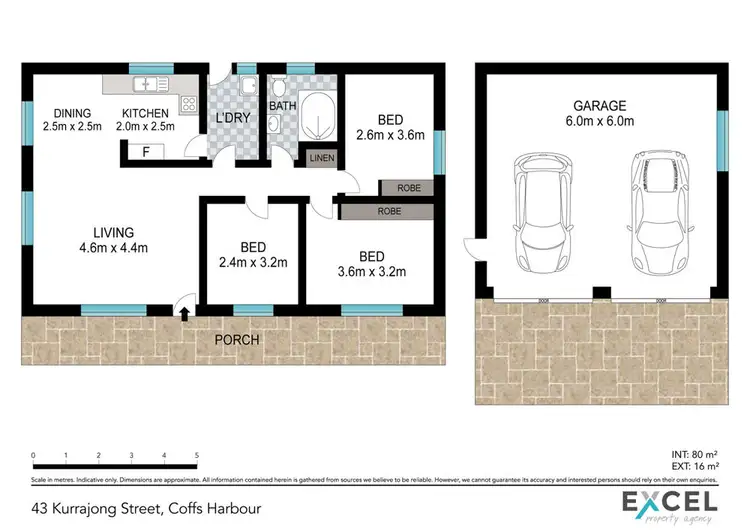 Floorplan of Homely house listing, 43 Kurrajong Street, Coffs Harbour NSW 2450
