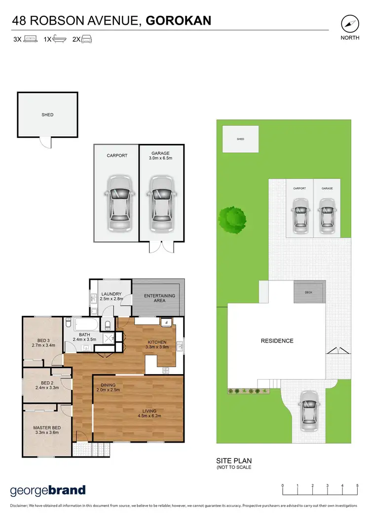 Floorplan of Homely house listing, 48 Robson Avenue, Gorokan NSW 2263