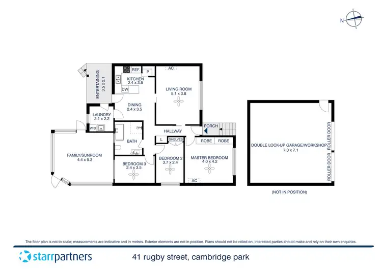 Floorplan of Homely house listing, 41 Rugby Street, Cambridge Park NSW 2747