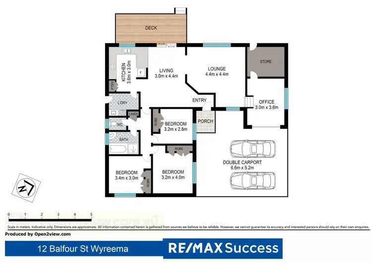 Floorplan of Homely house listing, 12 Balfour Street, Wyreema QLD 4352