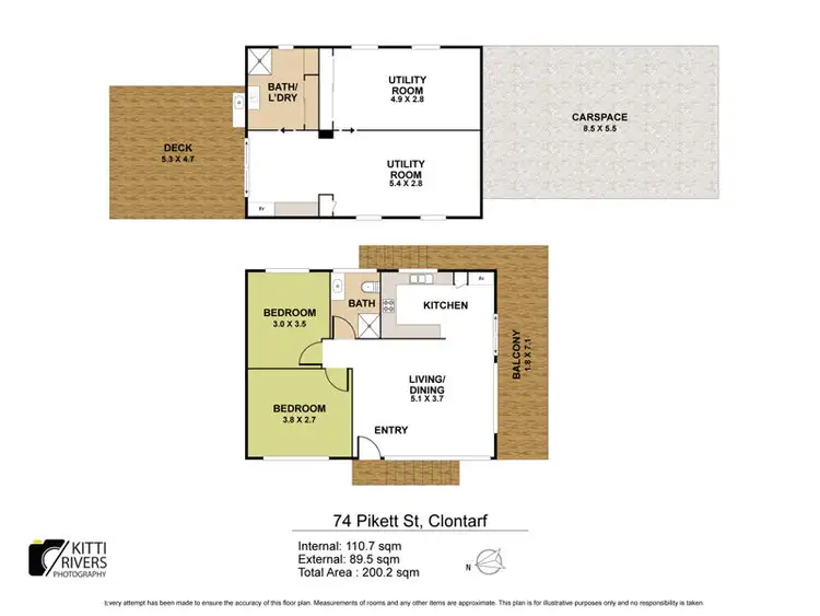 Floorplan of Homely house listing, 74 Pikett Street, Clontarf QLD 4019