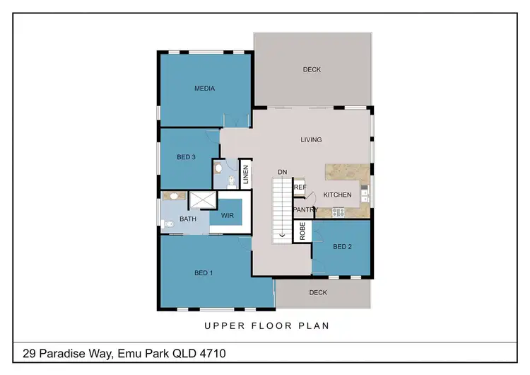 Floorplan of Homely house listing, 29 Paradise Way, Emu Park QLD 4710