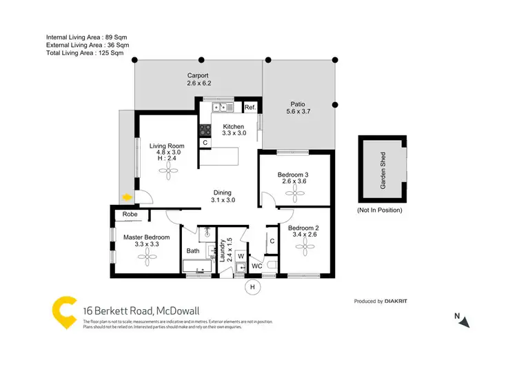Floorplan of Homely house listing, 16 Beckett Road, Mcdowall QLD 4053