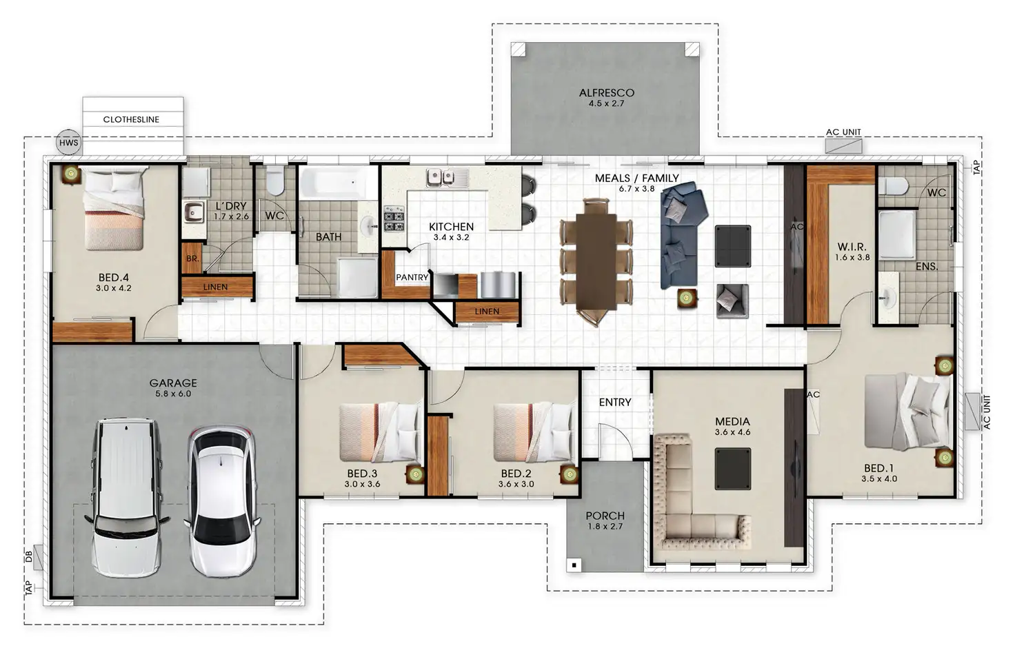 Floorplan of Homely land listing, 22 Triller Street, Meringandan West QLD 4352