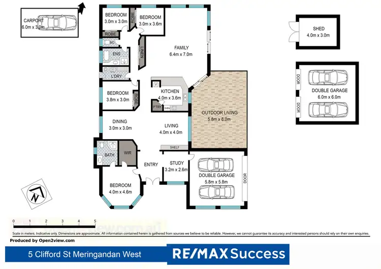 Floorplan of Homely house listing, 5 Clifford Street, Meringandan West QLD 4352