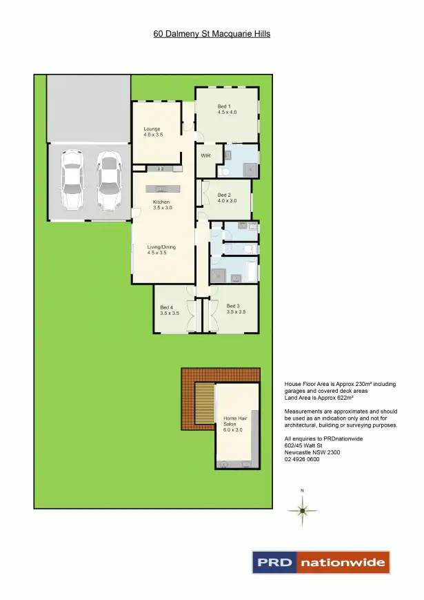 Floorplan of Homely house listing, 60 Dalmeny Drive, Macquarie Hills NSW 2285