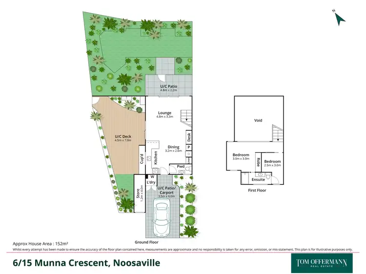 Floorplan of Homely unit listing, 6/13-15 Munna Crescent, Noosaville QLD 4566