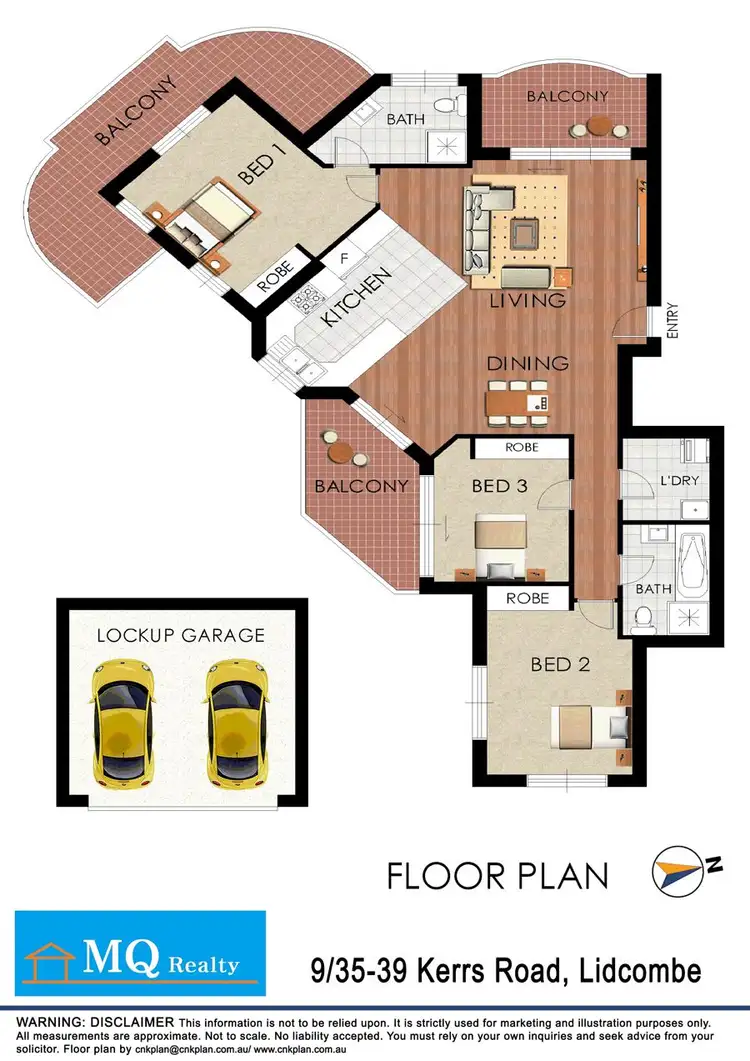 Floorplan of Homely unit listing, 9/35-39 Kerrs Road, Lidcombe NSW 2141