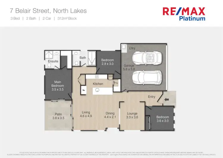 Floorplan of Homely house listing, 7 Belair Street, North Lakes QLD 4509