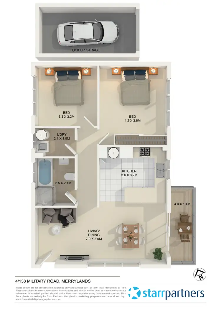 Floorplan of Homely unit listing, 4/138 Military Road, Guildford NSW 2161