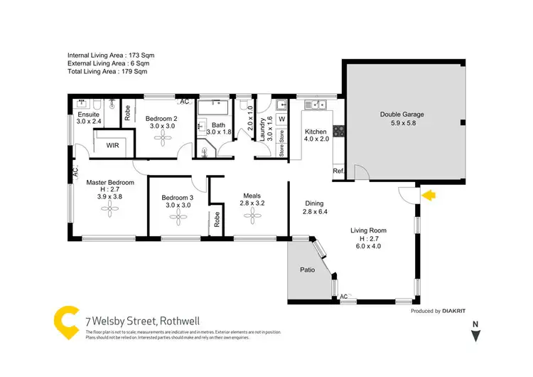 Floorplan of Homely house listing, 7 Welsby Street, Rothwell QLD 4022