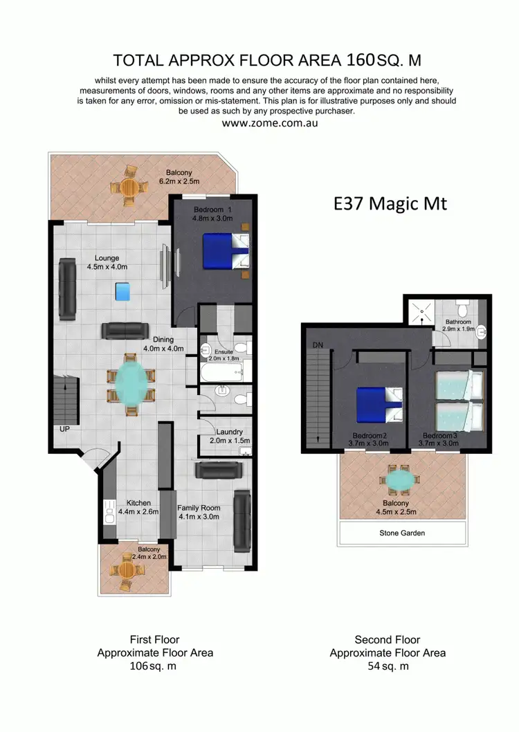 Floorplan of Homely unit listing, E37/1 Great Hall Drive, Nobby Beach QLD 4218