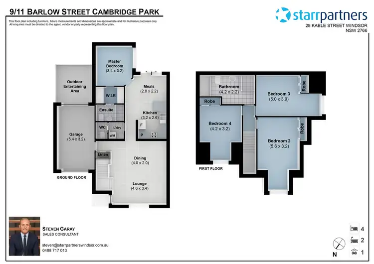 Floorplan of Homely house listing, 9/11 Barlow Street, Cambridge Park NSW 2747