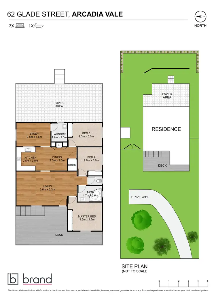 Floorplan of Homely house listing, 62 Glade Street, Arcadia Vale NSW 2283