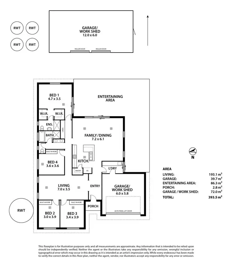 Floorplan of Homely house listing, 13 Alison Court, Wellington East SA 5259