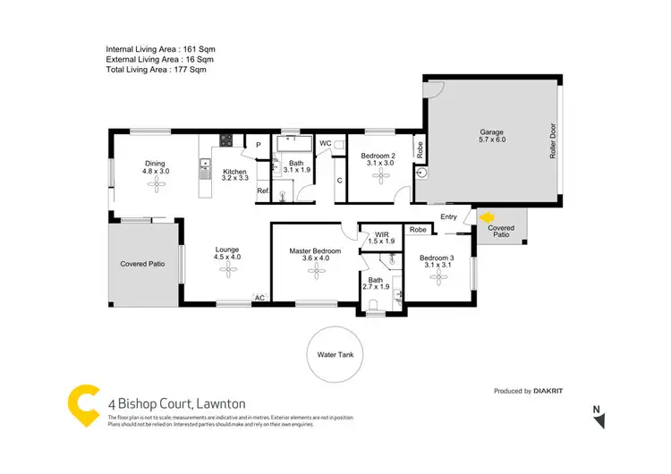Floorplan of Homely house listing, 4 Bishop Court, Lawnton QLD 4501