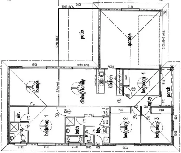 Floorplan of Homely house listing, Lot 523 Sailaway Circuit, Eli Waters QLD 4655