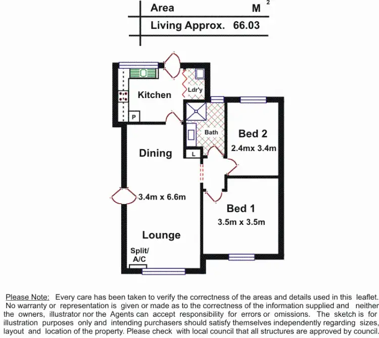 Floorplan of Homely house listing, 15/66 Festival Court, Salisbury SA 5108