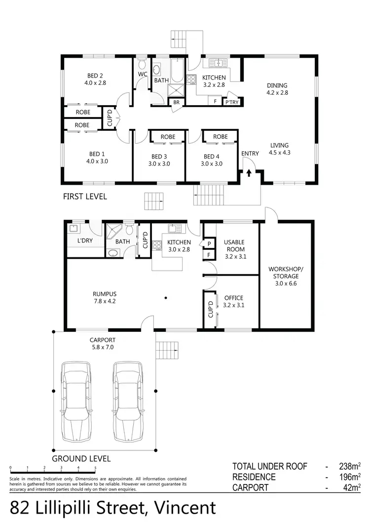 Floorplan of Homely house listing, 82 Lillipilli Street, Vincent QLD 4814
