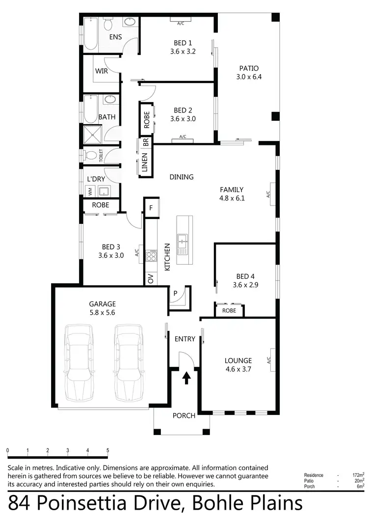 Floorplan of Homely house listing, 84 Poinsettia Drive, Bohle Plains QLD 4817