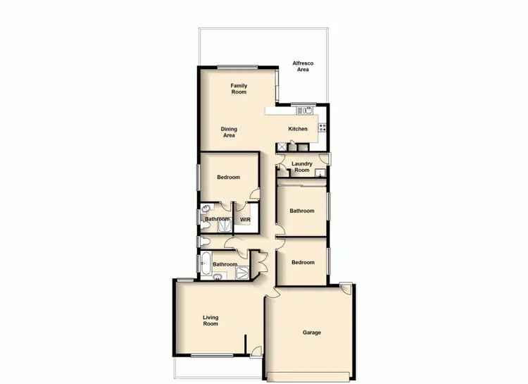Floorplan of Homely house listing, 46 Mulgrave Crescent, Forest Lake QLD 4078