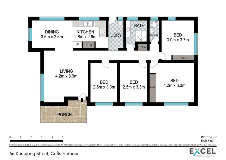 Floorplan of Homely house listing, 66 Kurrajong Street, Coffs Harbour NSW 2450