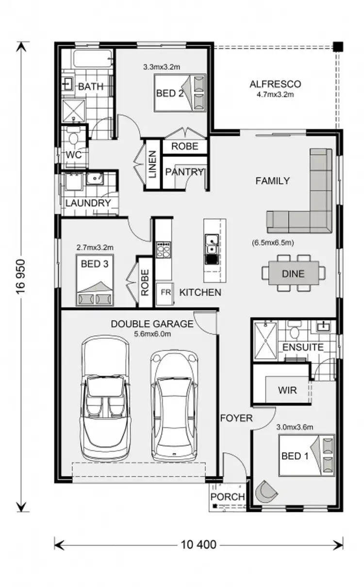 Floorplan of Homely land listing, 21 Sorrento way, Zilzie QLD 4710