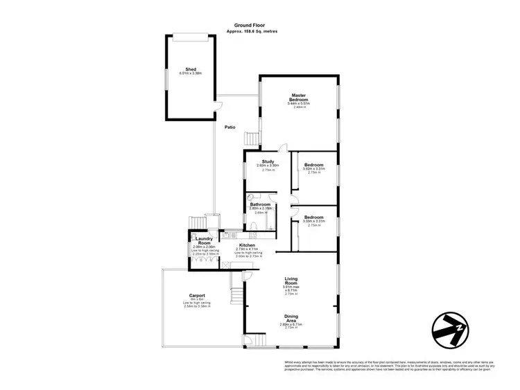 Floorplan of Homely house listing, 93 Kirby Road, Aspley QLD 4034