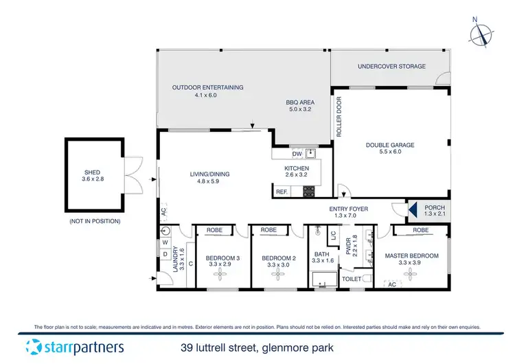 Floorplan of Homely house listing, 39 Luttrell Street, Glenmore Park NSW 2745
