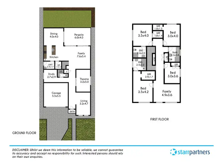 Floorplan of Homely house listing, 64 Everglades Street, The Ponds NSW 2769