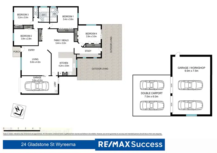 Floorplan of Homely house listing, 24 Gladstone Street, Wyreema QLD 4352