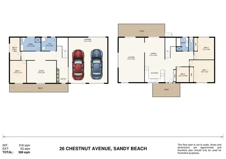 Floorplan of Homely house listing, 26 Chestnut Avenue, Sandy Beach NSW 2456