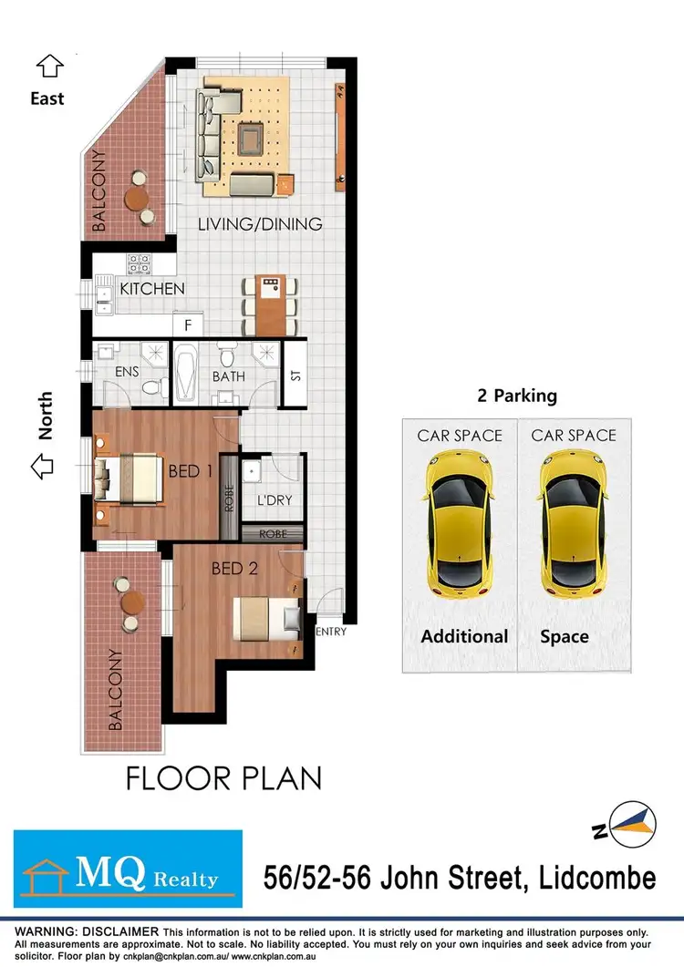 Floorplan of Homely unit listing, 56/52-56 John St Lidcombe, Lidcombe NSW 2141