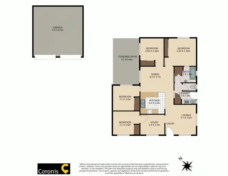 Floorplan of Homely house listing, 40 Morningview  Drive, Caboolture QLD 4510