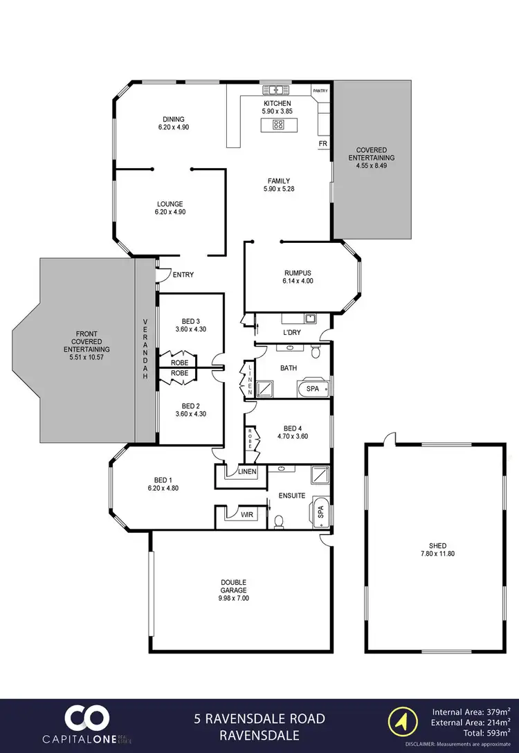 Floorplan of Homely house listing, 5 Ravensdale Road, Yarramalong NSW 2259