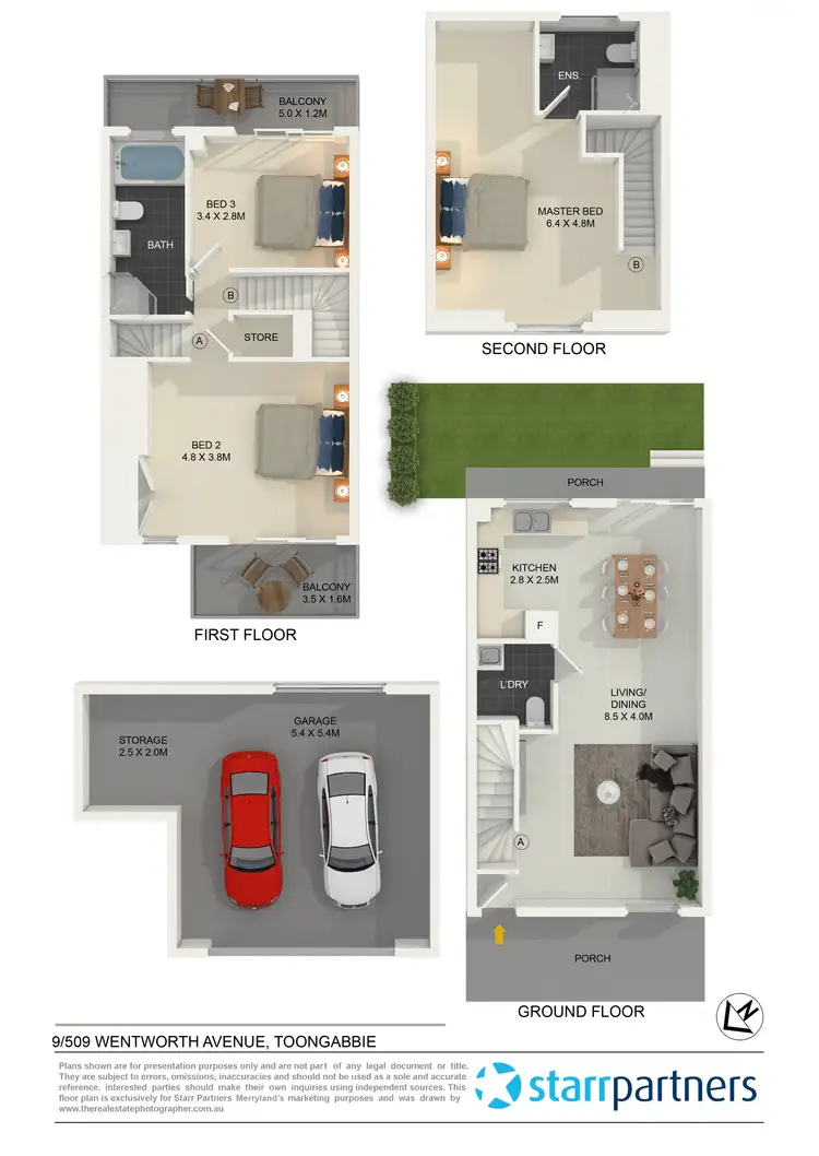 Floorplan of Homely townhouse listing, 9/509-511 Wentworth Avenue, Toongabbie NSW 2146